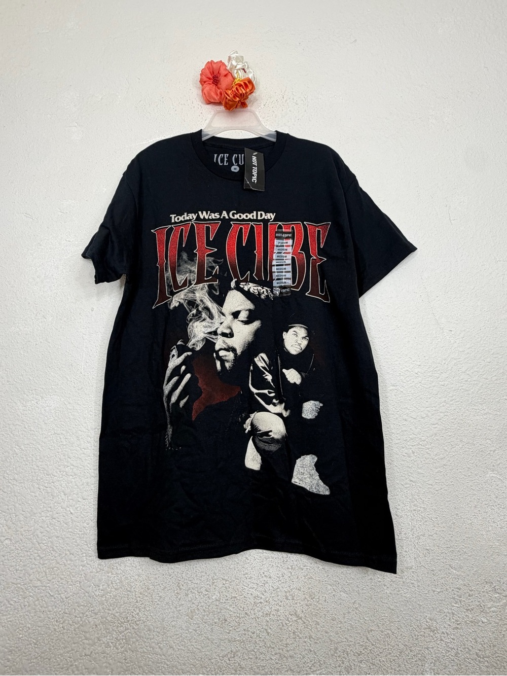 NWT Hot Topic Ice Cube Today Was A Good Day Graphic Tee M